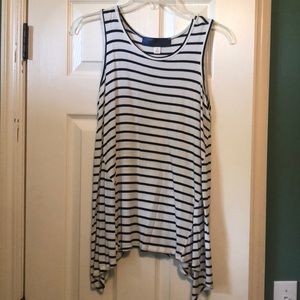 Black and White Tank Top